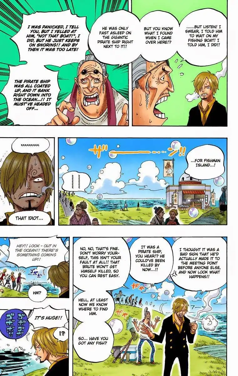 One Piece - Digital Colored Comics Chapter 599 17